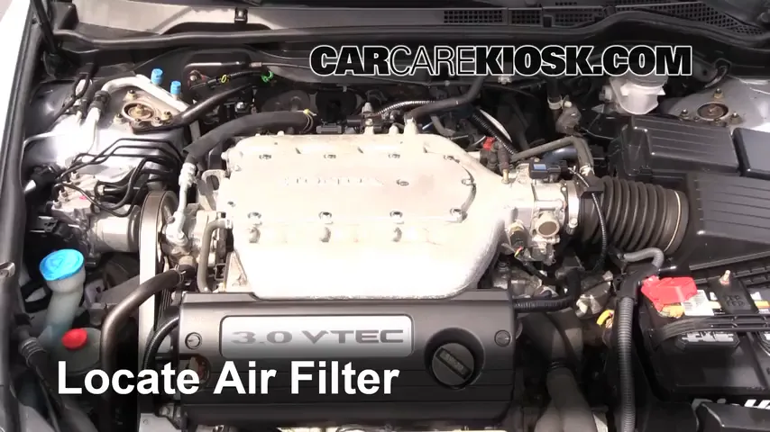 2005 Honda Accord EX 3.0L V6 Sedan (4 Door) Air Filter (Engine)